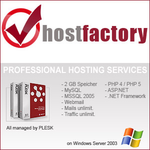 hostfactory.ch - Webhosting Windows